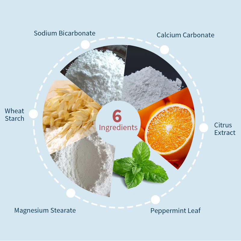 Smileasego™ Whitening Remineralizing Tooth Powder, Fluoride Free, Teeth Polish & Stain Remover